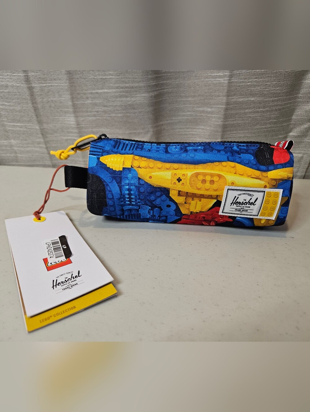 Herschel Supply Co. LEGO Settlement Pencil Case Scavenger Hunt Bricks New